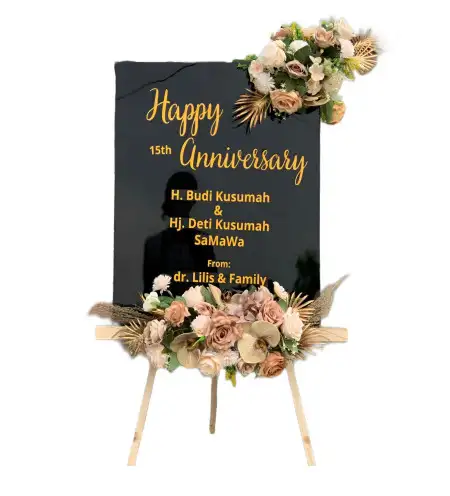 Papan Bunga Akrilik Bendung