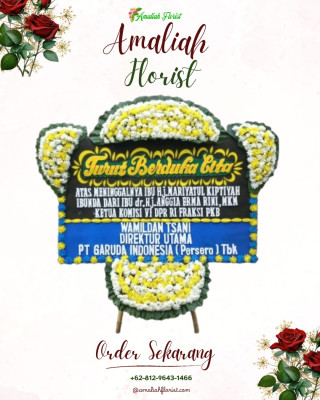 Papan Bunga Duka di Bendung