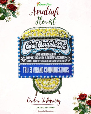 Papan Bunga Duka di Bendung